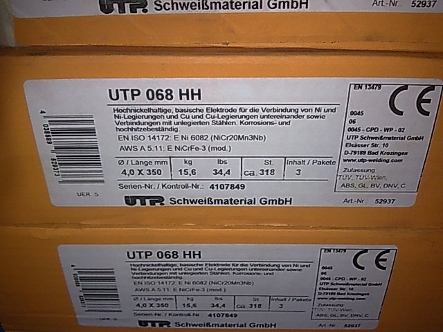 UTP 613 KbE 7018-1 H4 RͺϽ䓺l